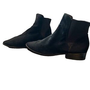 Aldo Womens Chelsea Boots in Black | Black Chelsea Boots | Suede Chelsea Boots